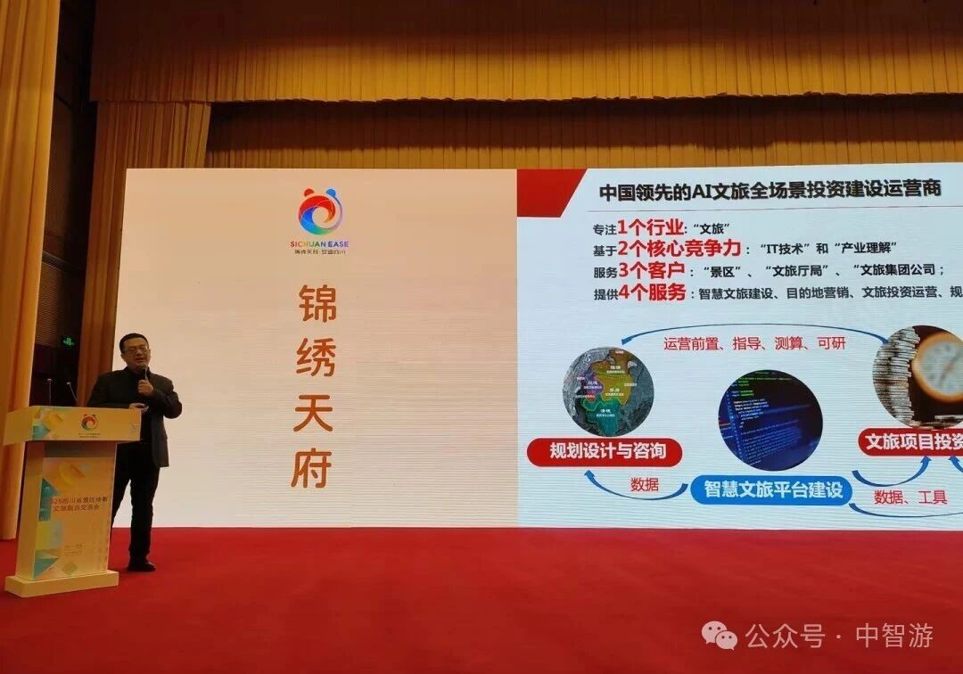 中智游蒋骏出席2025四川省旅<span class=